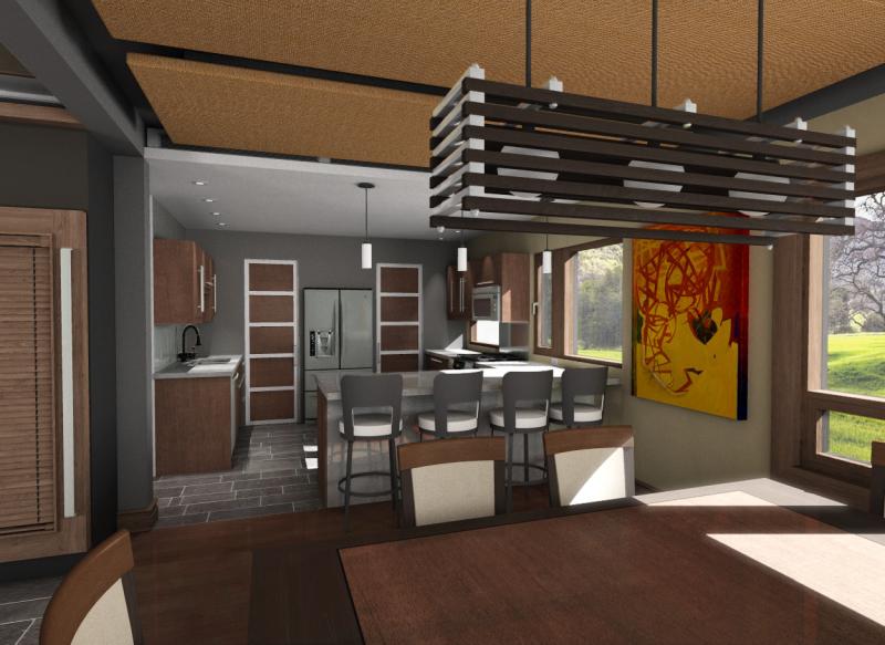 Maison verte Cuisine
